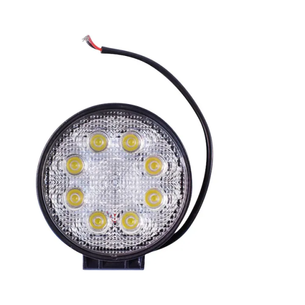 Lampa iluminat 8 leduri 10-60V 24W - unghi radiere 60 de grade tip flood