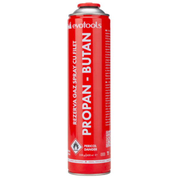 Rezerva gaz spray cu filet, 330 grame